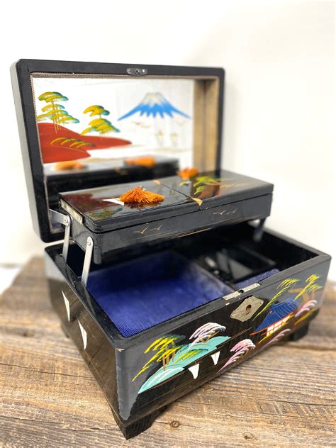 vintage japanese music boxes